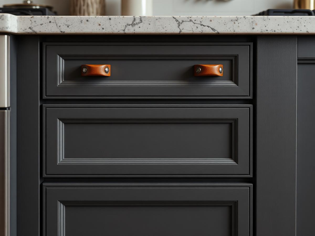 Kitchen design detail in Birmingham, Michigan