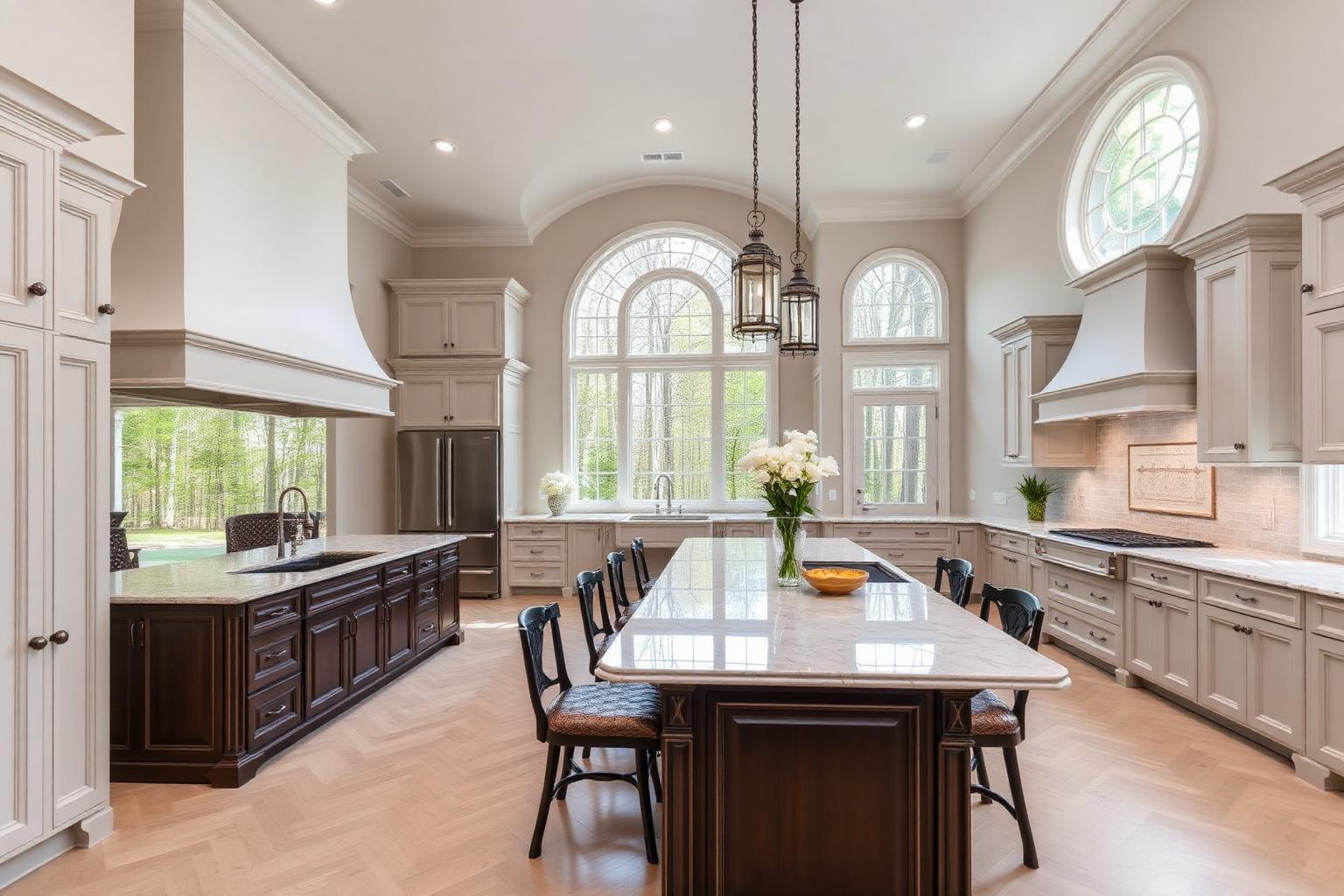 Luxury kitchen design and custom cabinetry in Bloomfield, Michigan