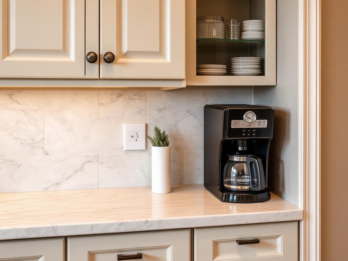 Kitchen design detail in Dearborn Heights, Michigan