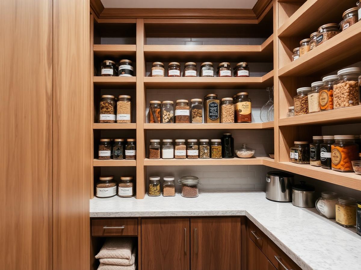 Kitchen design detail in Northville, Michigan