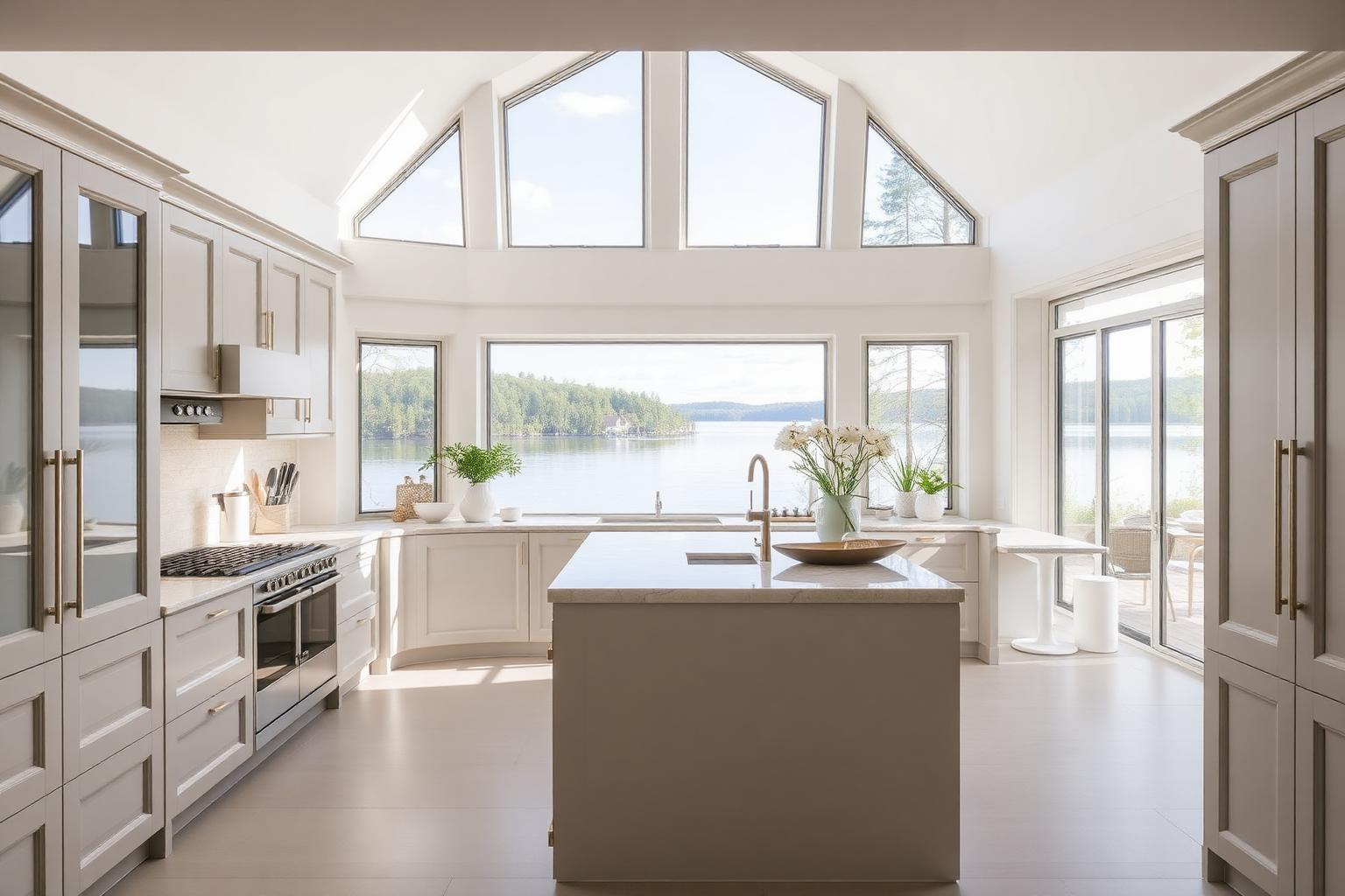 Luxury kitchen design and custom cabinetry in West Bloomfield, Michigan