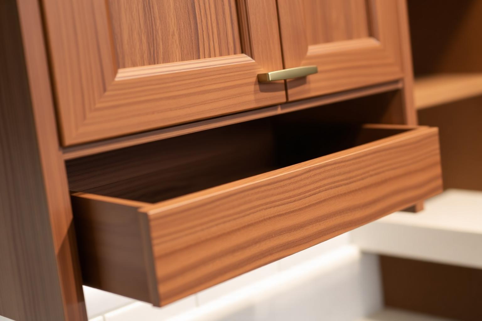 Custom kitchen cabinetry and millwork detail in a Michigan luxury home