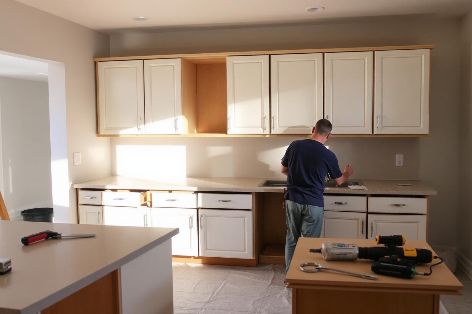 Kitchen Remodeling detail — custom craftsmanship