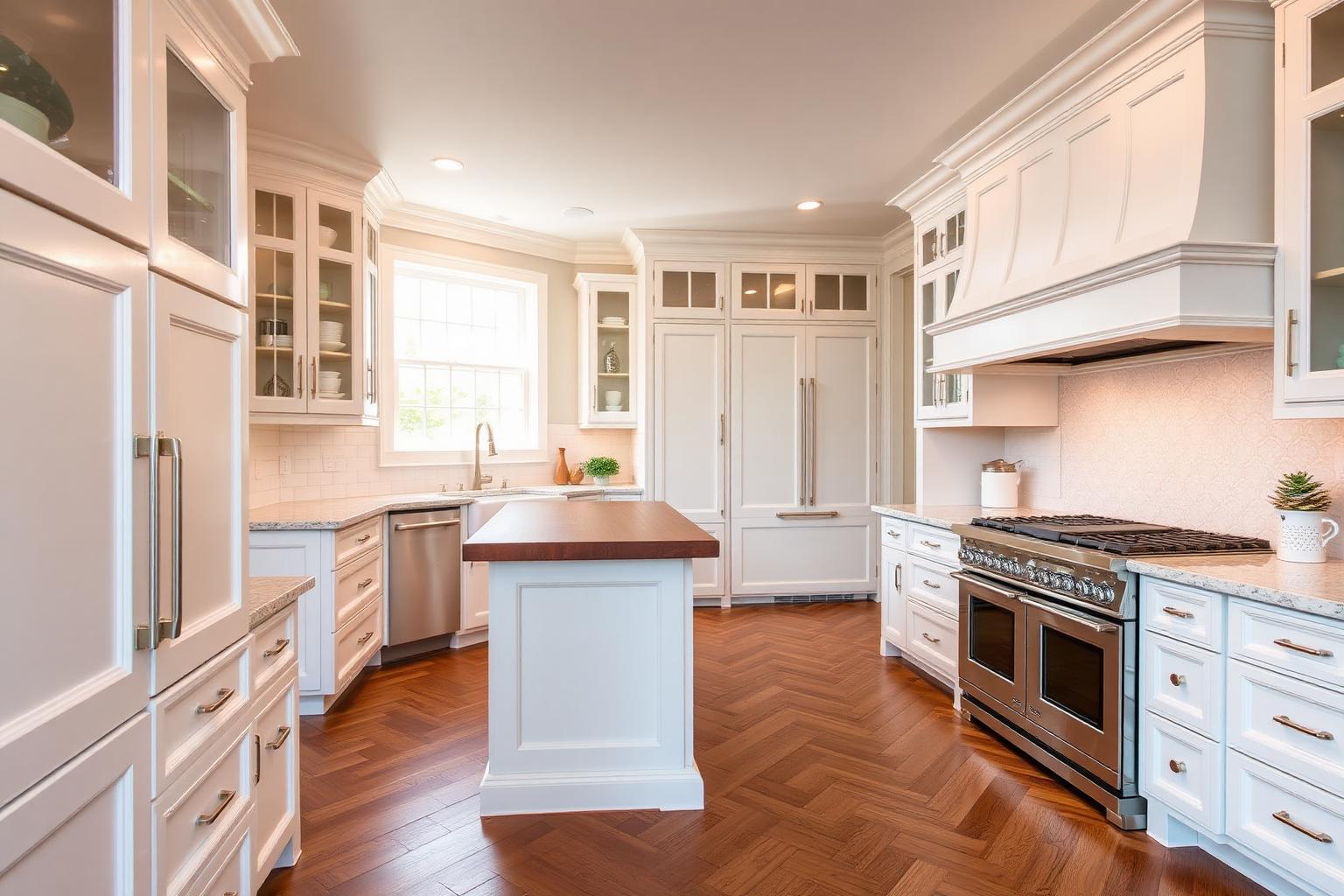 Remodeled luxury kitchen in Garden City, Michigan