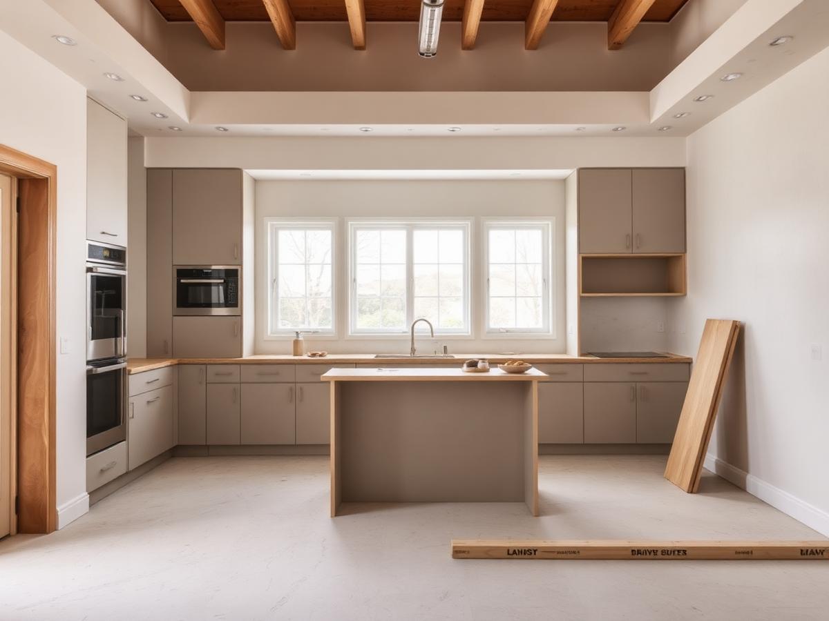 New Construction Kitchen Design project detail by Binova Ace Kitchen & Decor